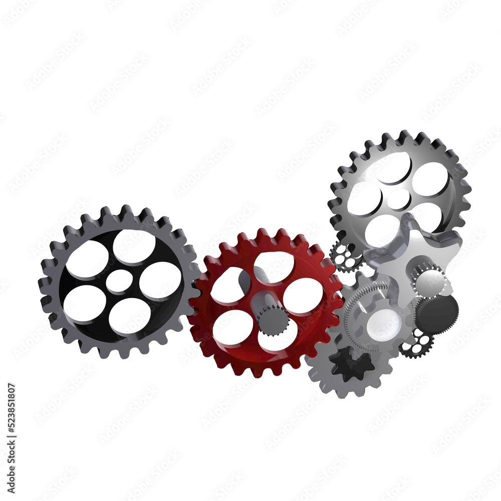 gear Technology setting concept background gear Technology setting concept background