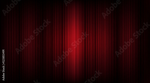 Minimal Dark Red curtain background with Stage light,Hight Quality and modern style.