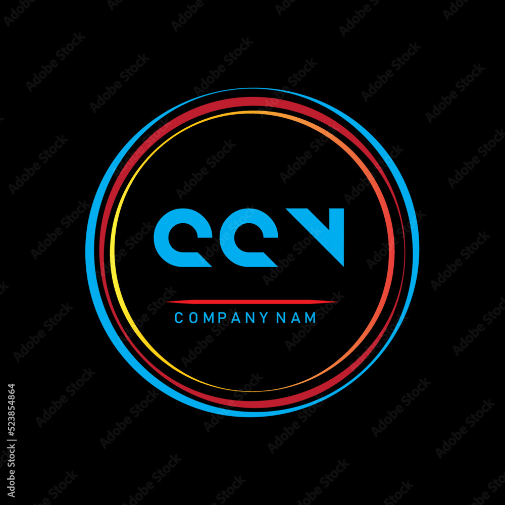 Vetor do Stock: CCV letter logo,CCV letter design,letter CCV logo