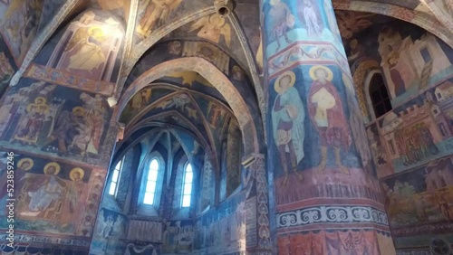 Byzantine frescos in Lublin, Poland