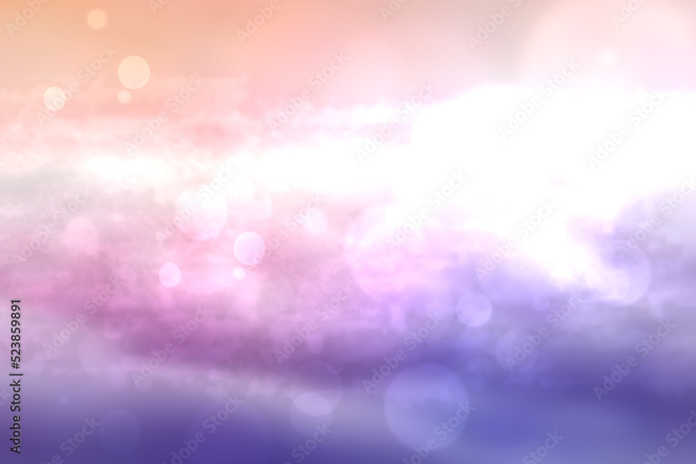 Abstract gradient purple pink blue background texture with blurred bokeh circles and lights. Space for design. Beautiful backdrop. Abstract gradient purple pink blue background texture with blurred bokeh circles and lights. Space for design. Beautiful backdrop.