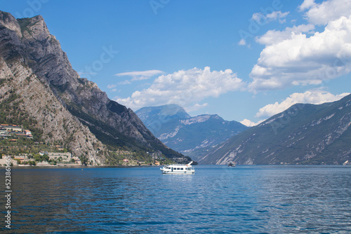 View on lake Garda. Limone sul Garda