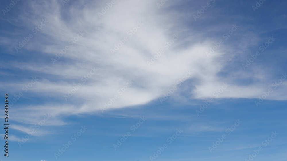 Panorama view from aerial of clear blue sky and fluffy white cloud. Cloudscape nature background. Panorama view from aerial of clear blue sky and fluffy white cloud. Cloudscape nature background.