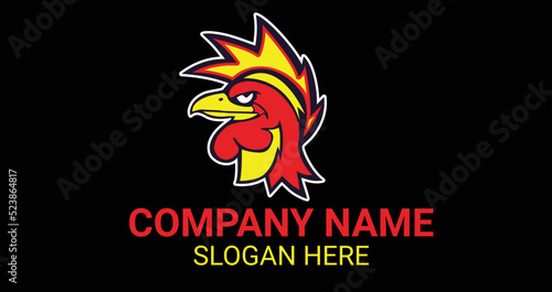 Fotografiet cock Logo Image