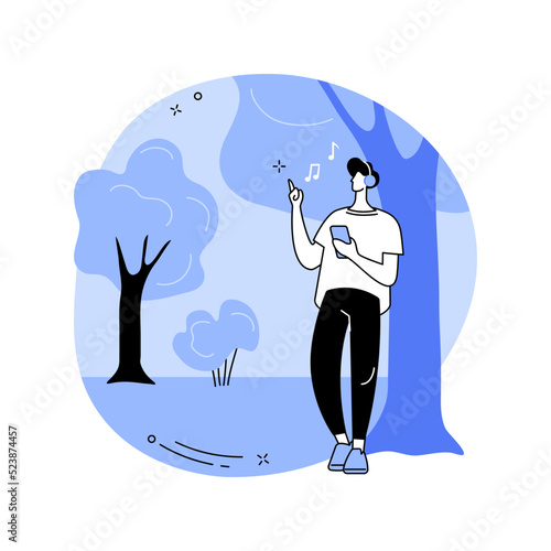 Positive thinking isolated cartoon vector illustrations.