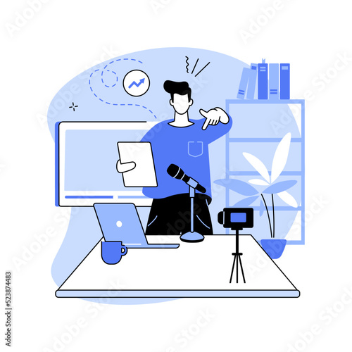 Life coach training isolated cartoon vector illustrations.