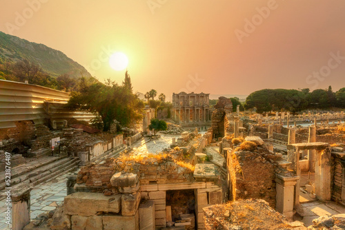 Ephesus unesco world heritage archaeological touristic destination 