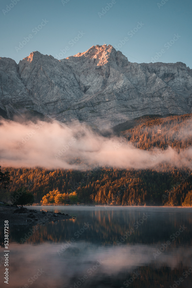 Mountain landscape in Bavaria
