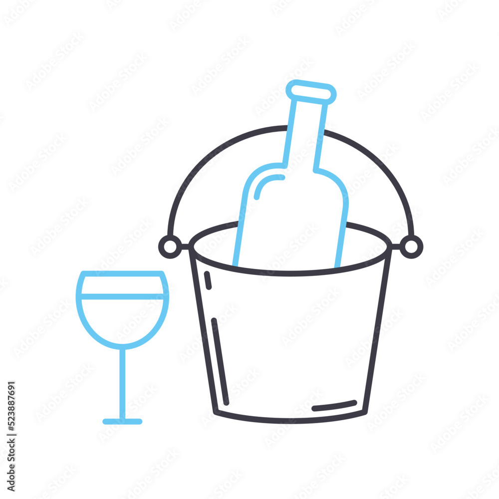 red wine line icon, outline symbol, vector illustration, concept sign red wine line icon, outline symbol, vector illustration, concept sign