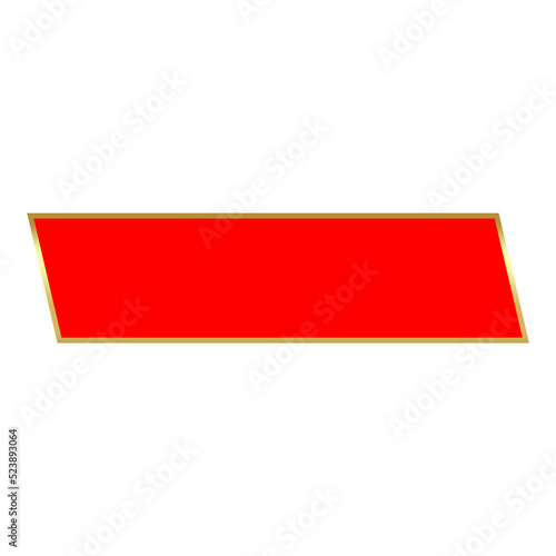 Free Download red banner and label - GFXLoad