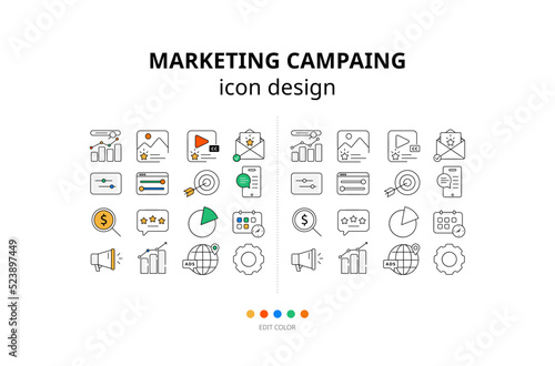 digital-marketing-icon-set