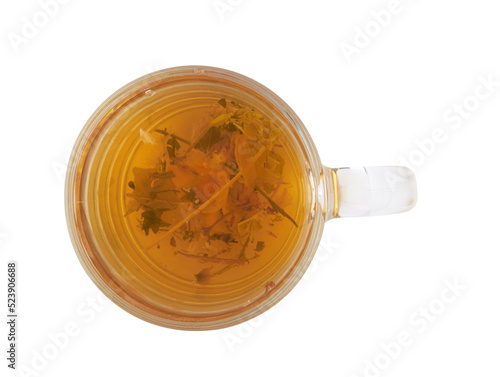 Herbal tea in cup