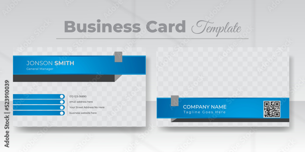 Corporate business card