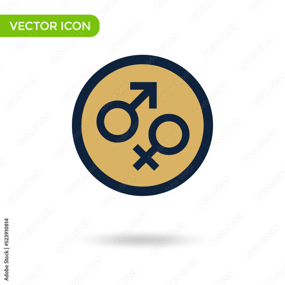 man woman symbol icon. minimal and creative icon isolated on white background. vector illustration symbol mark man woman symbol icon. minimal and creative icon isolated on white background. vector illustration symbol mark