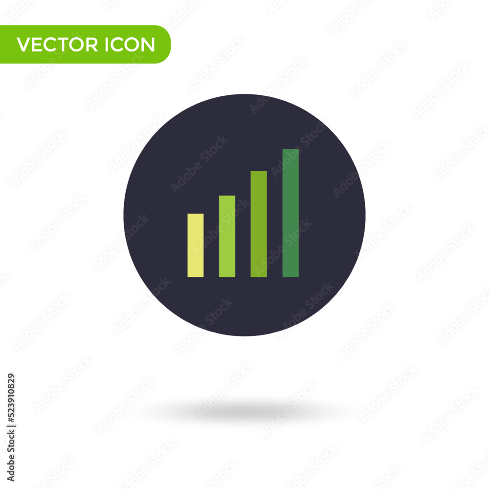signal icon. minimal and creative icon isolated on white background. vector illustration symbol mark signal icon. minimal and creative icon isolated on white background. vector illustration symbol mark