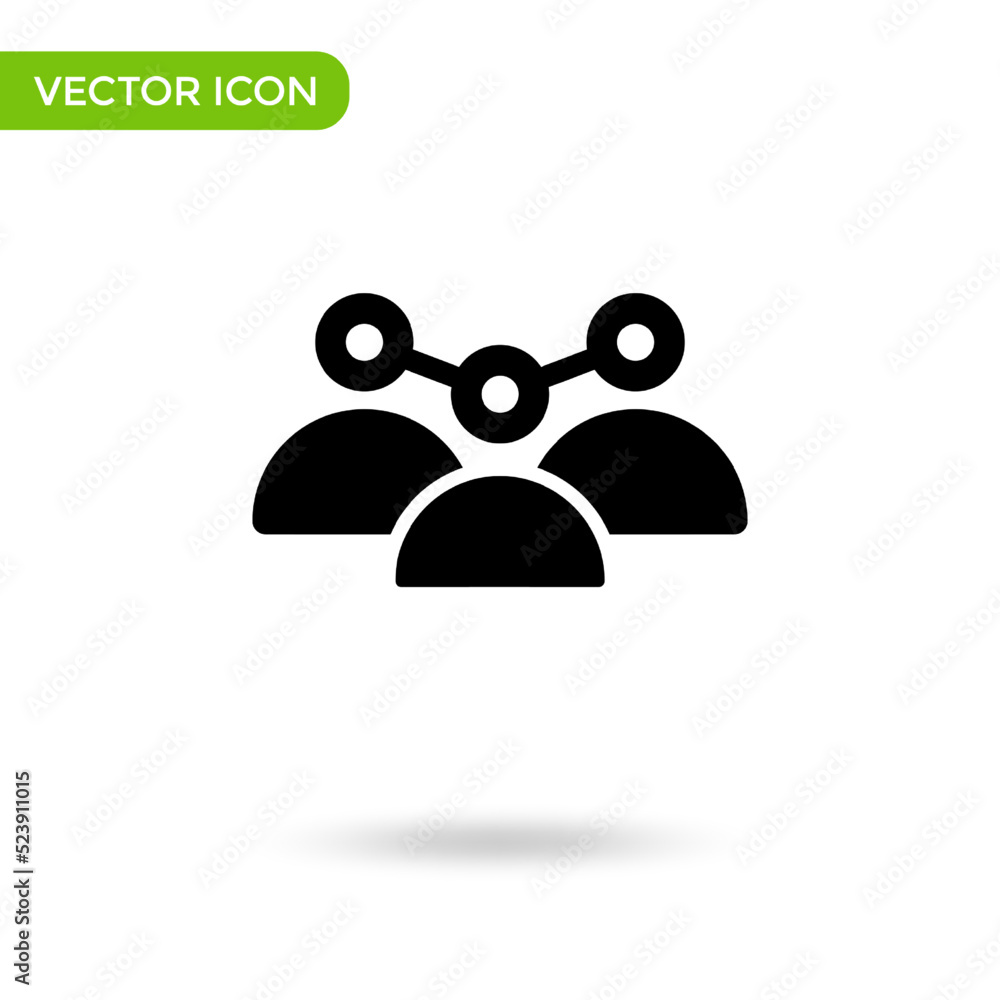 management cooperation icon. minimal and creative icon isolated on white background. vector illustration symbol mark management cooperation icon. minimal and creative icon isolated on white background. vector illustration symbol mark