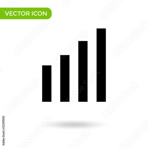 Free Download signal icon. minimal and creative icon isolated on white background. vector illustration symbol mark - GFXLoad