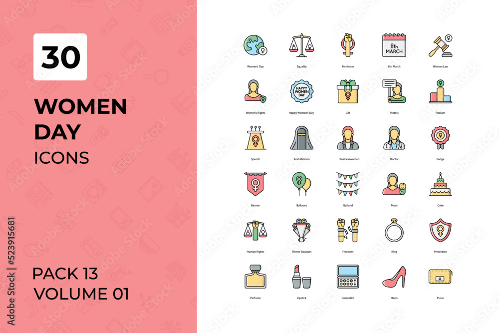 Woman Day icons collection. Set contains such Icons as appliances, automation, building, button, and more Woman Day icons collection. Set contains such Icons as appliances, automation, building, button, and more