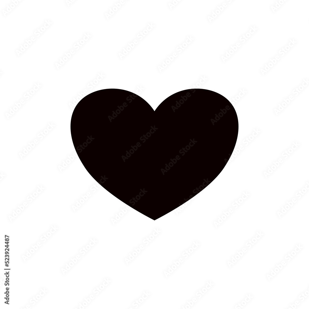 heart isolated on white heart isolated on white