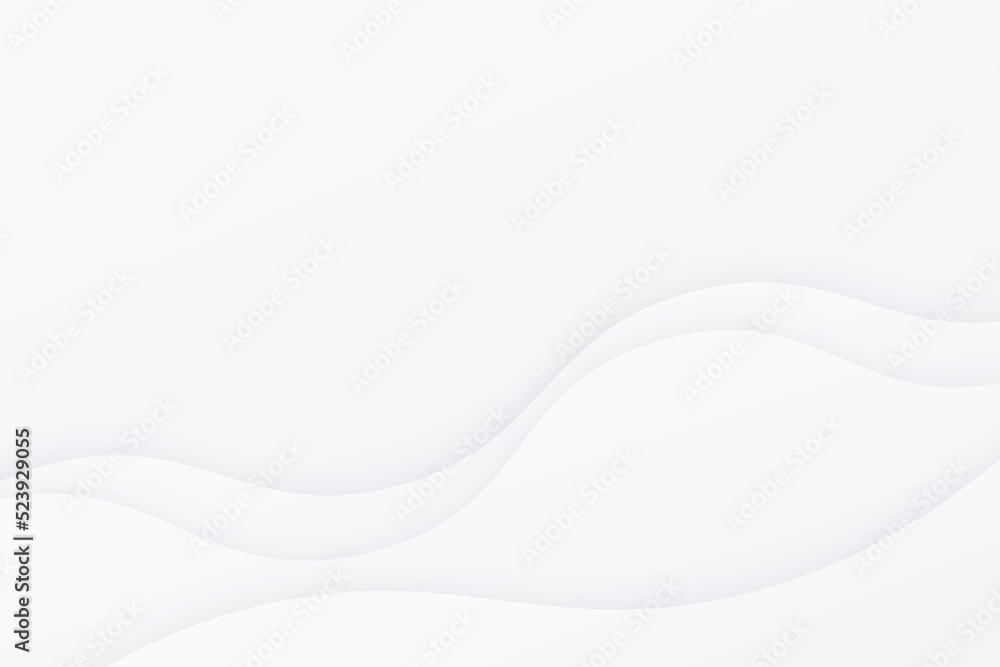 Wavy White Gray Abstract Background Wavy White Gray Abstract Background