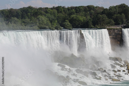 Niagara Falls In and New York