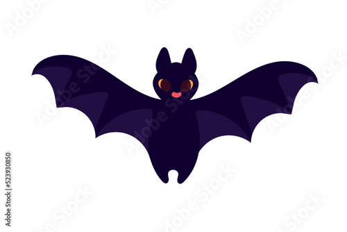 flying bat cartoon