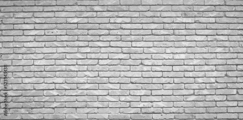 Biały grunge ściana z cegieł tło
