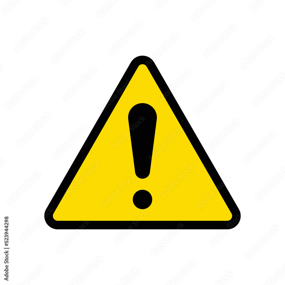 exclamation icon vector design template exclamation icon vector design template