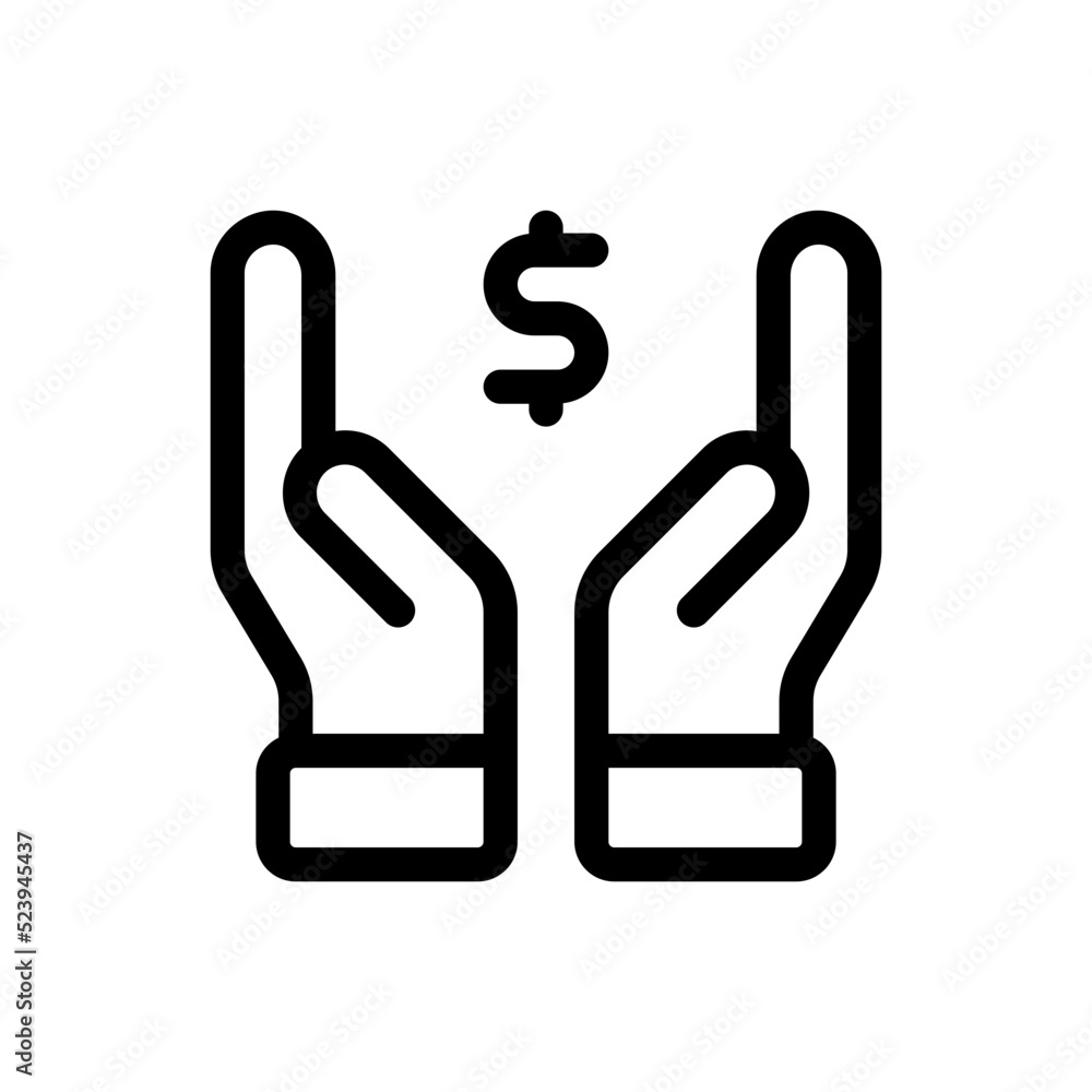 investment line icon investment line icon