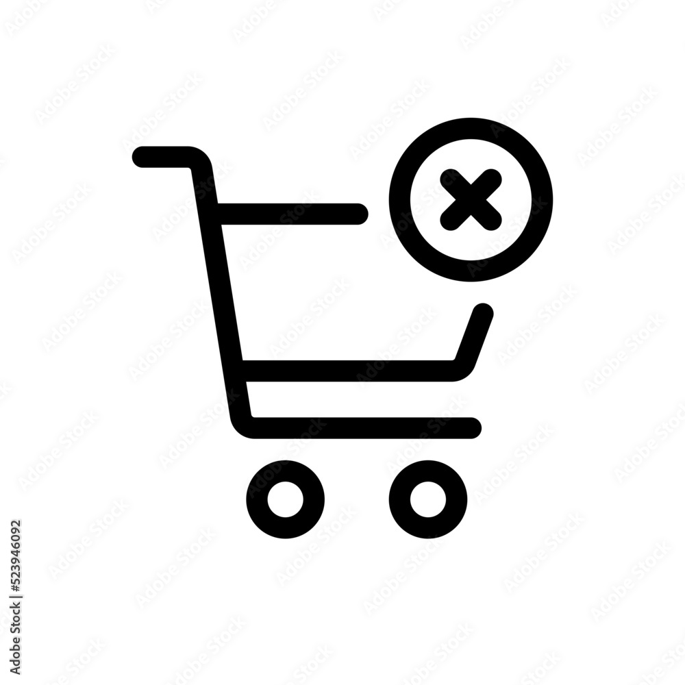 delete cart line icon delete cart line icon