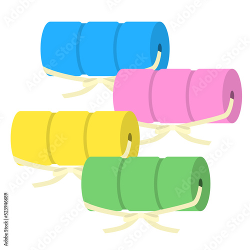 水泳用ヘルパーのイラスト