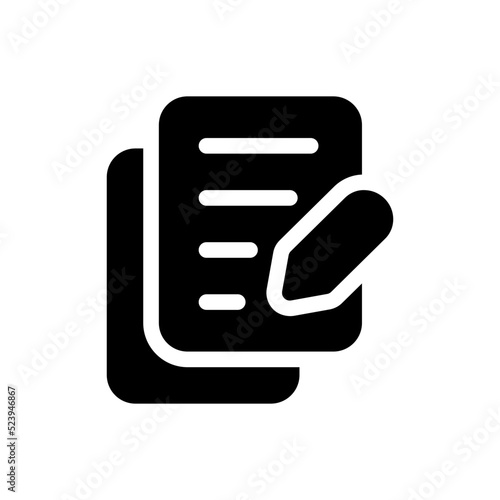 copywriting glyph icon