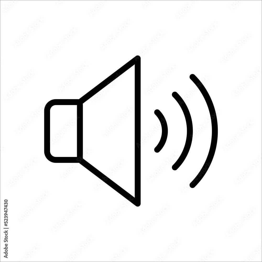 speaker icon vector design template simple and clean speaker icon vector design template simple and clean