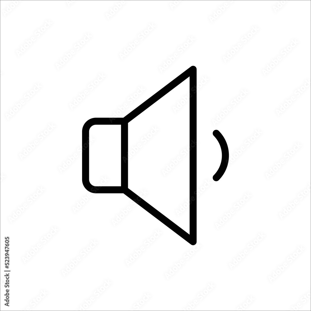 speaker icon vector design template simple and clean speaker icon vector design template simple and clean