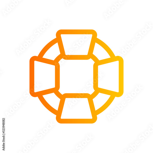lifesaver gradient icon