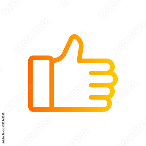 like gradient icon