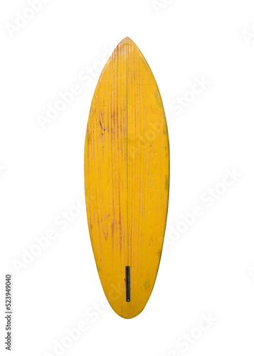 vintage wooden fishboard shortboard surfboard, retro styles. © jakkapan