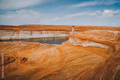 Schilderij op canvas Exploring Glen Canyon National Recreation Area