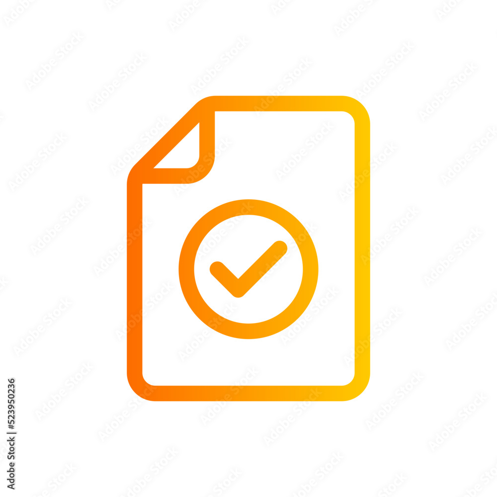 document gradient icon document gradient icon