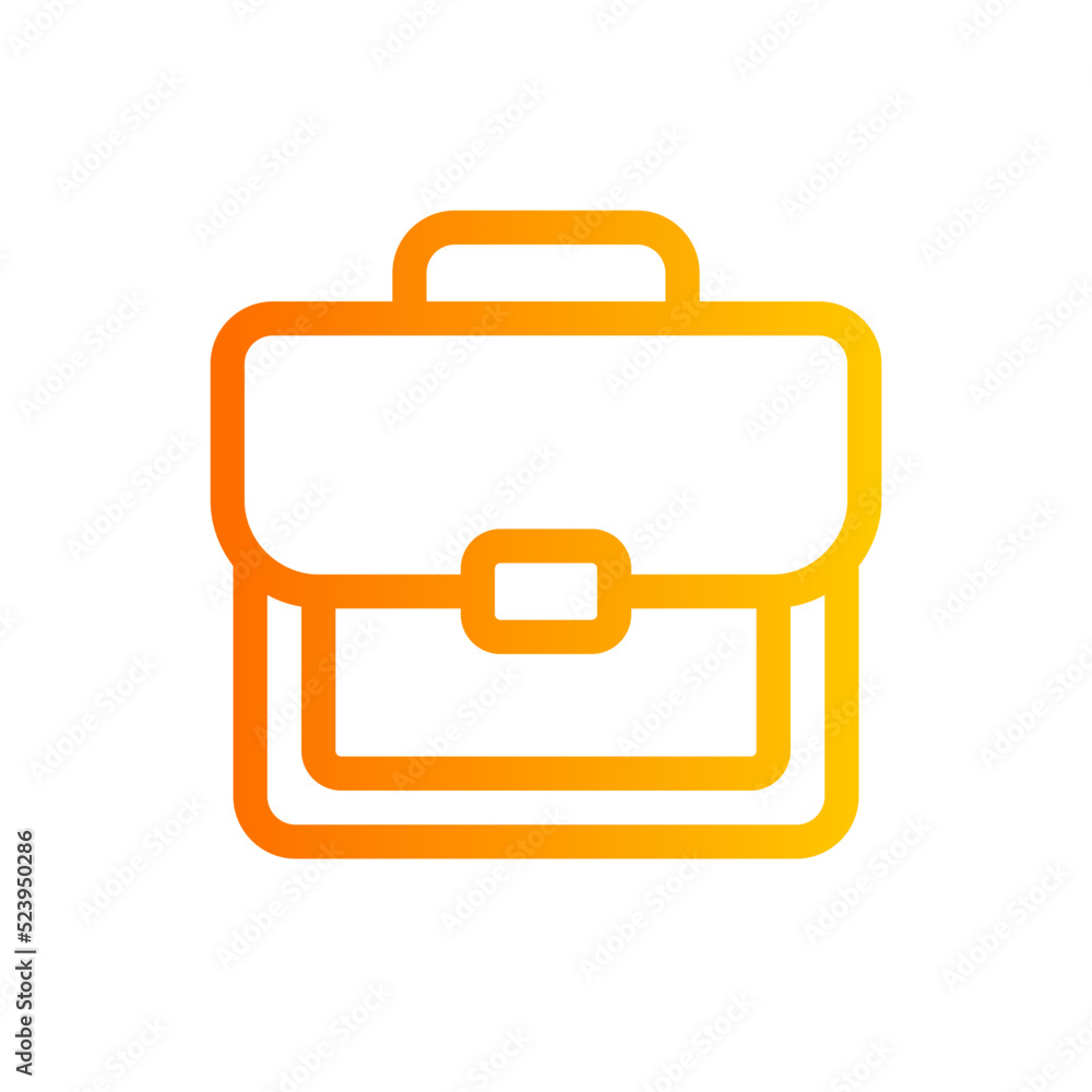 suitcase gradient icon suitcase gradient icon