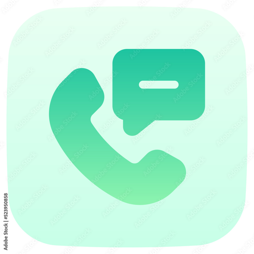 chat flat gradient icon chat flat gradient icon