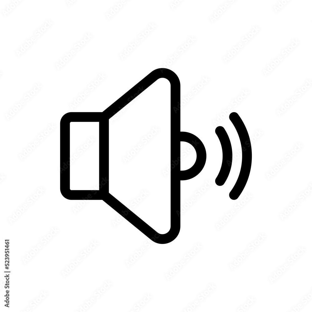 sound line icon sound line icon