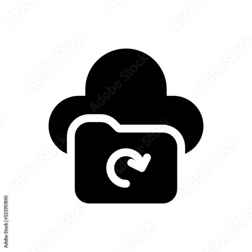 backup file glyph icon