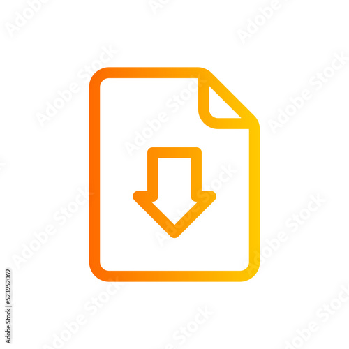 installer gradient icon