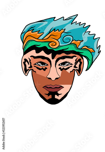 face of a man