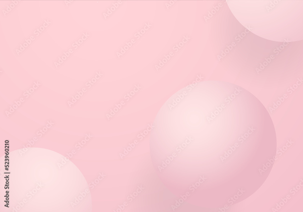 3d pink abstract background