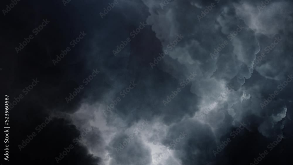 dark clouds and thunderstorm, moving cumulonimbus clouds dark clouds and thunderstorm, moving cumulonimbus clouds