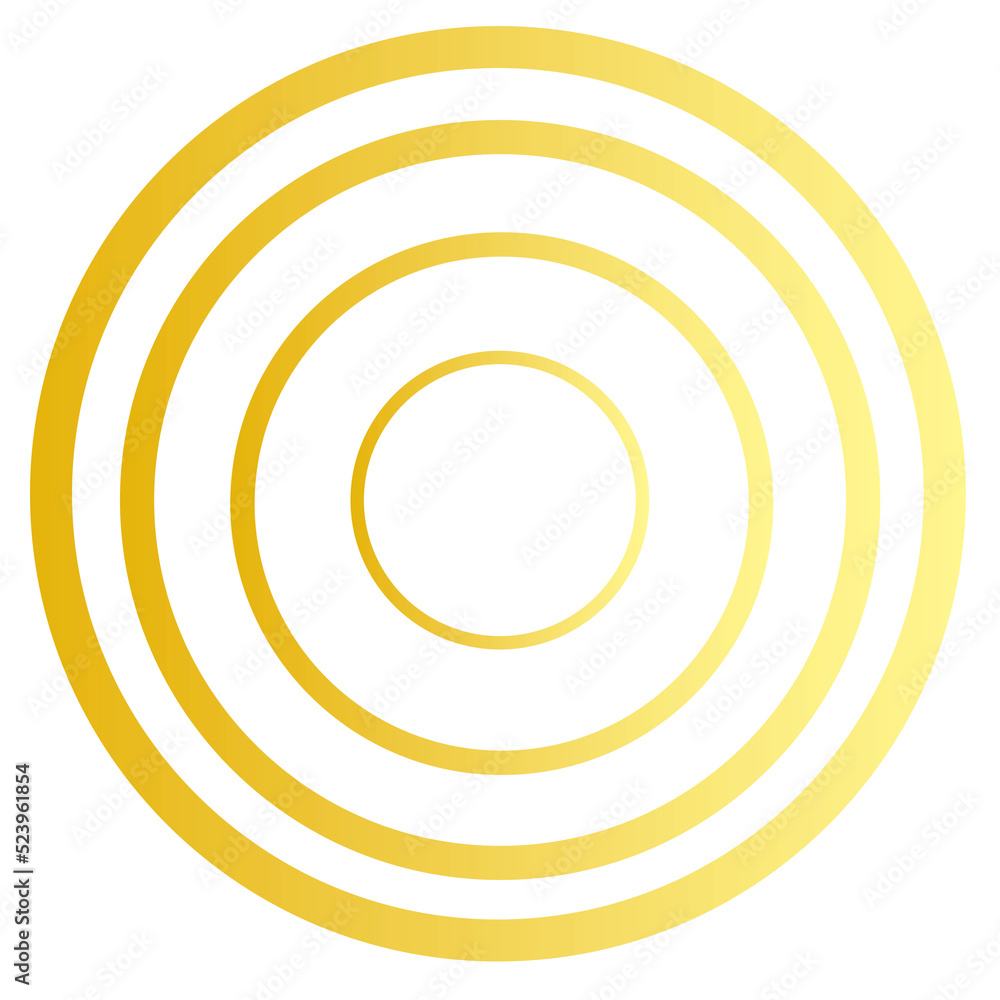 Gold Circle Frame Gold Circle Frame