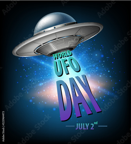 World UFO Day Poster Banner