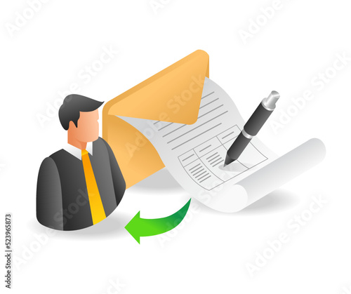 Filling out digital email list